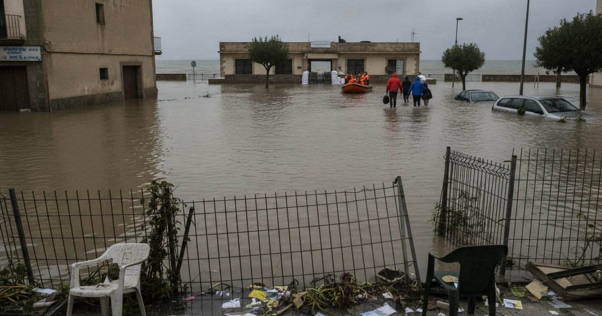 La DANA Adam deja tres fallecidos, inundaciones y restricciones en 145 municipios de Valencia y Alicante. Oliva y Gandía, entre las zonas afectadas.